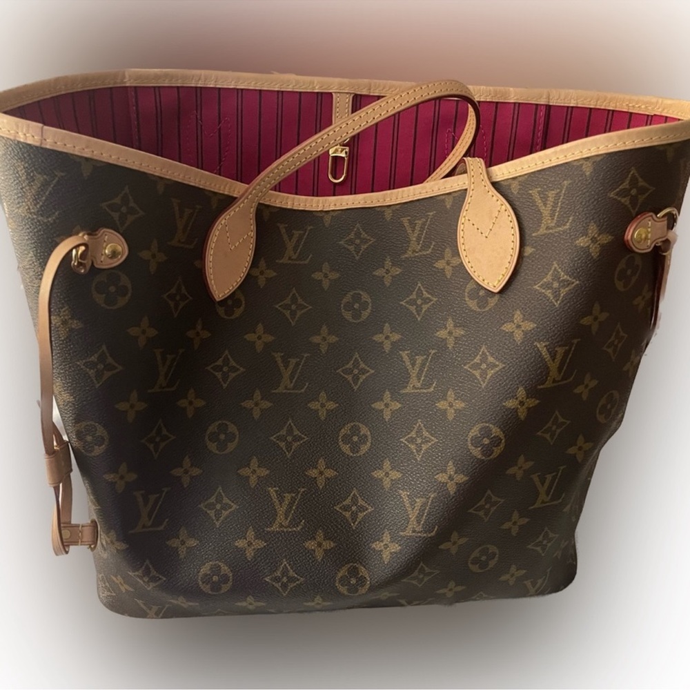 Louis Vuitton neverfull mm tote bag luxury